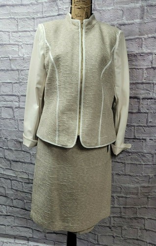 Jacket Faux Leather SKIRT SUIT 