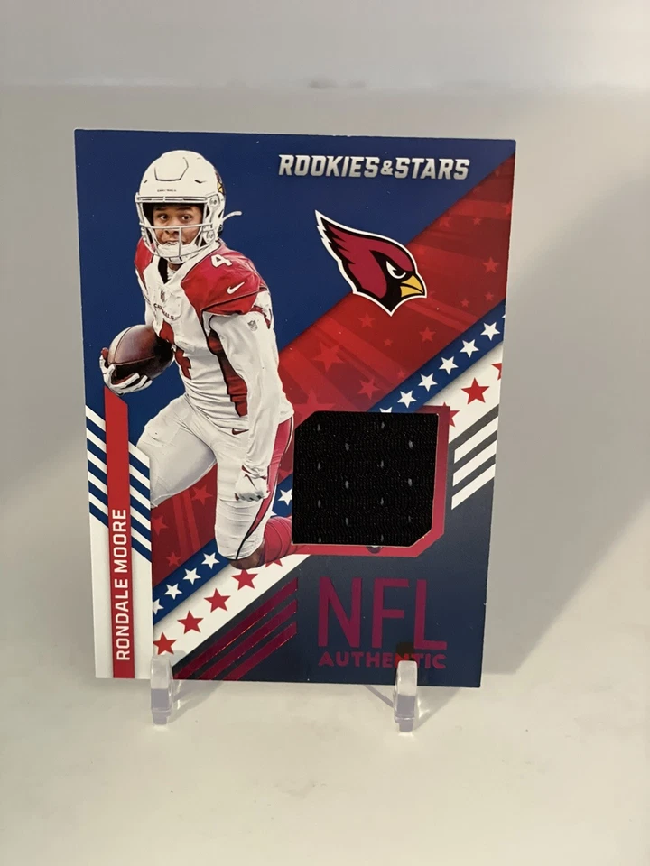 2022 NFL Rookies and Stars Rondale Moore NFL Authentic Patch Player worn  #NA-RM - Image 2 of 4