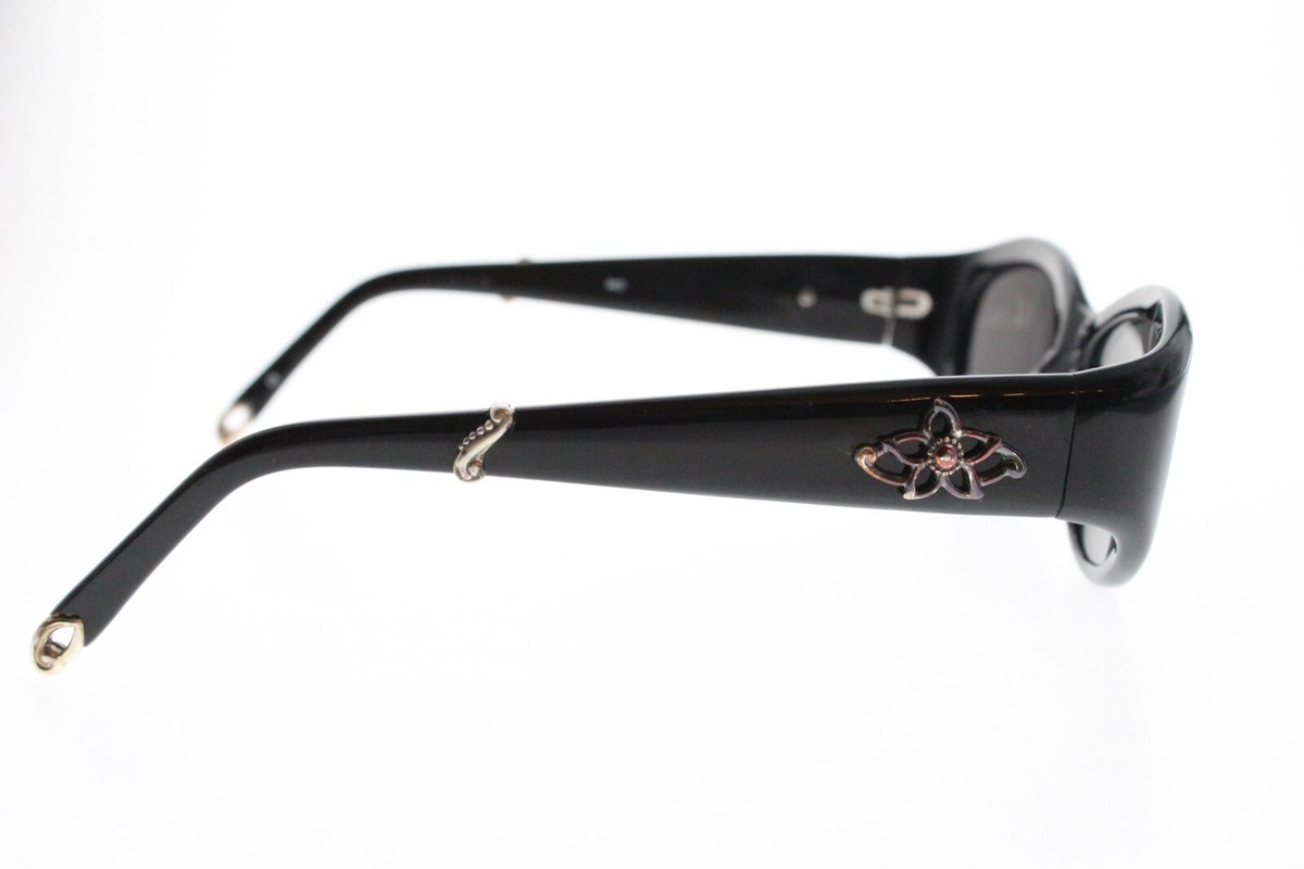 Vintage Rio Grande Brighton Black and Silver Sunglasses RARE Brighton RIO Sunglasses Black Silver 51/17-140 mm  main image 3