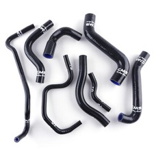 Black Silicone Radiator Coolant Hose Kit for Audi A3 S3 / TT MK1 1.8T 225ps