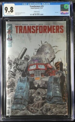 Transformers #15 CGC 9.8 Nguyen 1:100 FOIL INCENTIVE Variant Cover 2024