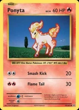 Pokemon Ponyta (19/113) Evolutions LP