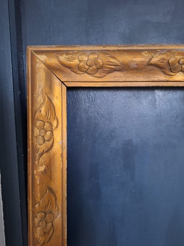 cadre ancien bois doré Grand Cadres Tableau, Photo Ou Encadrement Miroir - Imagen 17 de 20