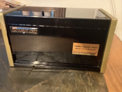 Snap On Tools 1998 Master Tech 3 Drawer Mini Micro Tool Box Black