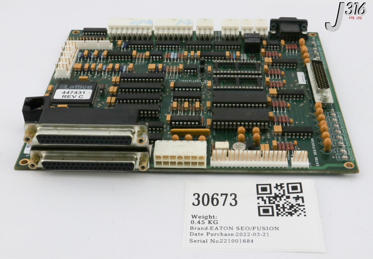 O—O 30673 EATON SEO/FUSION PCB, 6 CHANNEL GAS BOX INTERFACE BD 476511