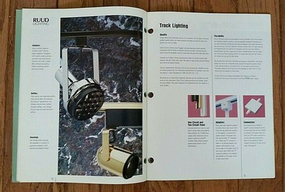 Ruud Lighting - 1990/91 catalog - Track and Recessed Lighting | eBay
