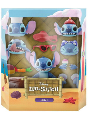 Super 7 Disney Lilo and Stitch Ultimates! Stitch 7 Inch Scale