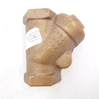 Nibco 3/4'' Wye-Strainer Thread Connection Valve Bronze 125 SWP 200 CWP
