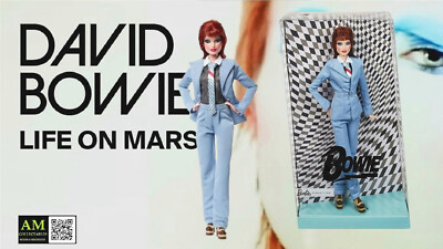 Barbie Signature David Bowie Hunky Dory Life On Mars Mattel 2021  NRFB