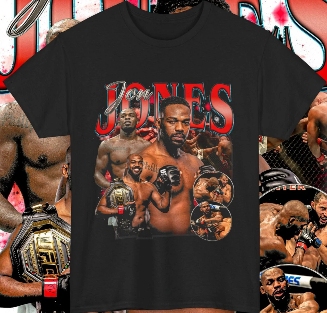 Jon Jones Shirt Graphic Tee