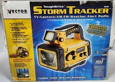 Vector Toughbrite Storm Tracker TV/Lantern/AM-FM/Weather Alert Radio
