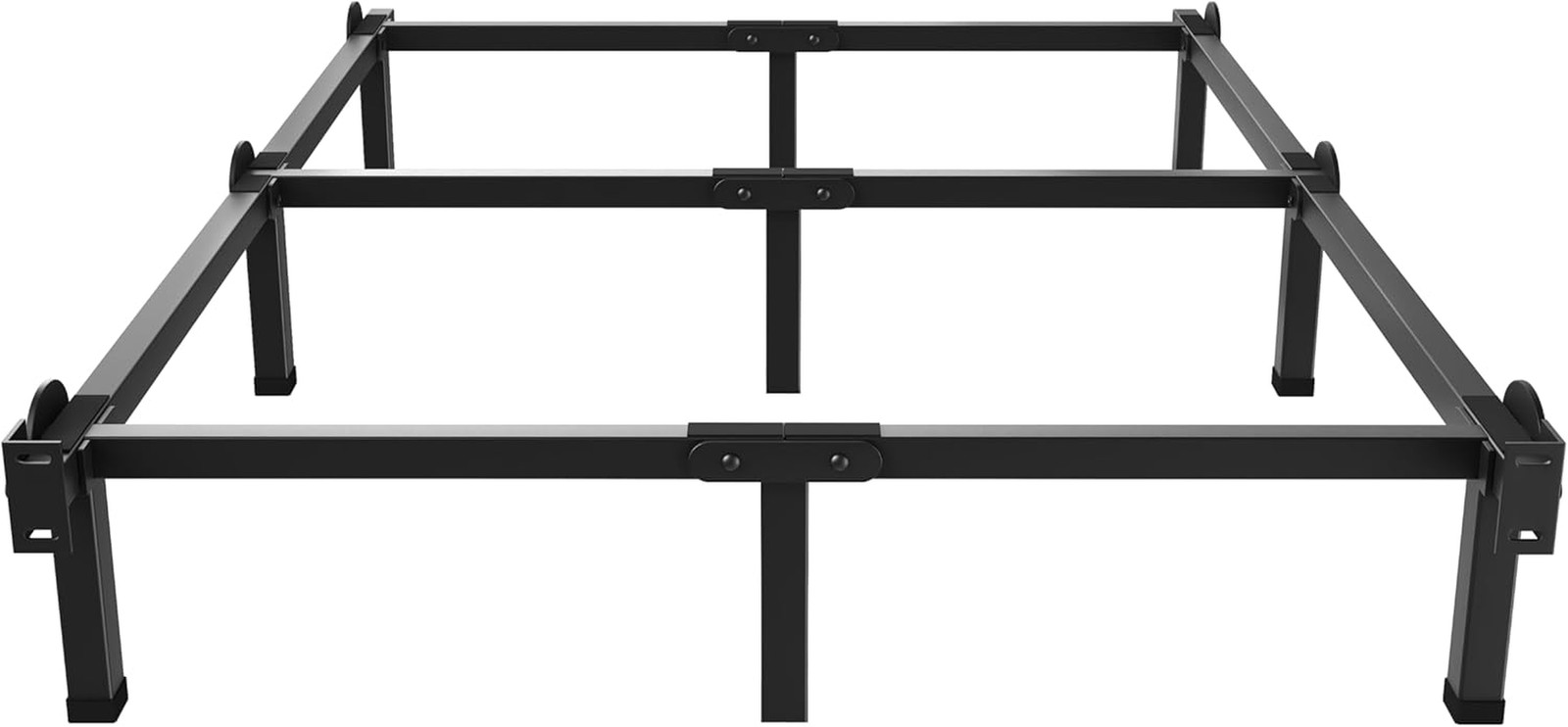 With 9 Legs, King Size, Easy Assembly, Black