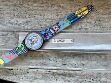 SWATCH QUARTZ TUBA GV105 AG 1991 VINTAGE