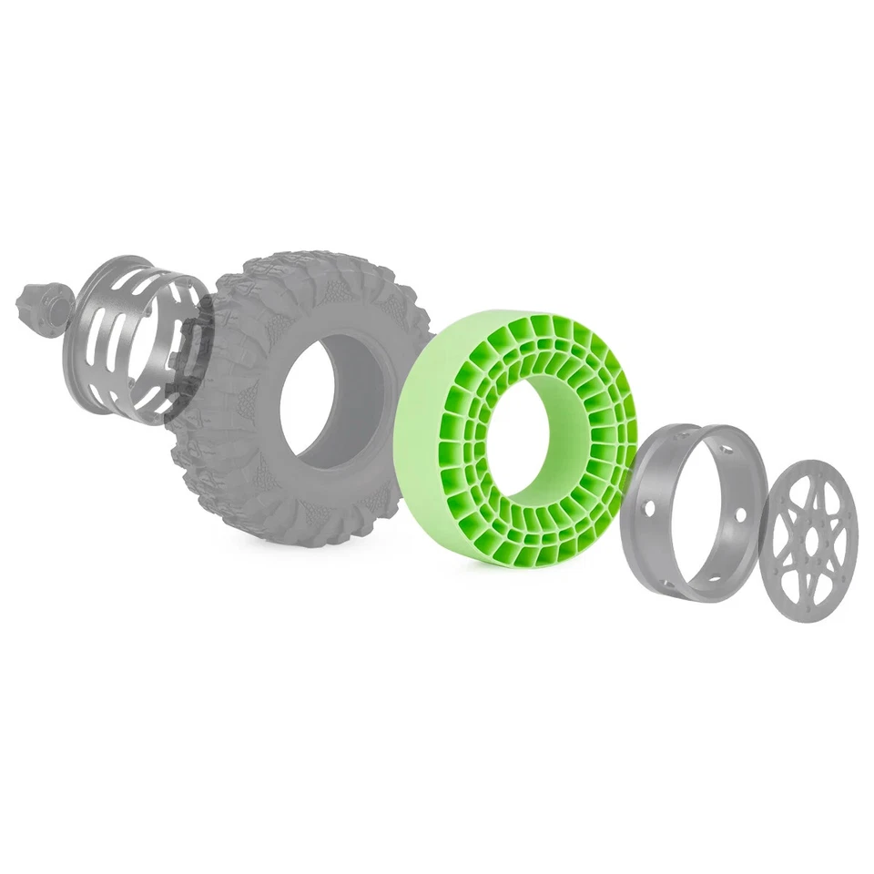 4PCS Silicone Rubber Insert Foam for RC Crawler 132-134mm (5.25" OD) 2.2" Tires - Image 4 of 4