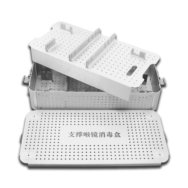Laryngoscope Sterilization Tray Box 410mmL*235mmW*90mmH Case Surgical Instrument eBay