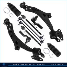 For 2012-2018 Ford Focus 10Pcs Front Sway Bar Control Arm and Ball Joint Tie Rod