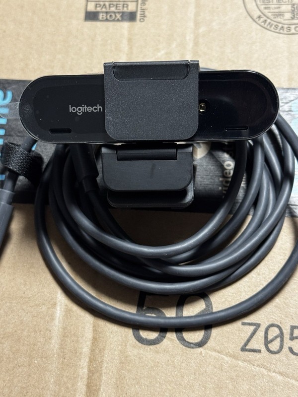 Logitech BRIO 4K Ultra HD Webcam USB Streaming Camera HDR Windows Mac Zoom