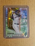 2021 Bowman's Best #8 Yordan Alvarez Gold Lava Refractor 66/75 Astros