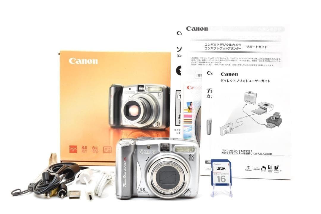 Canon PowerShot A720 IS Compact Digital Camera Tested Excellent