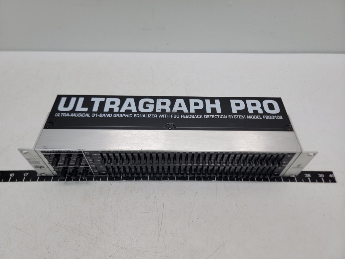Behringer Ultra-Graph Pro FBQ3102 Ultra-Musical 31 Band Graphic