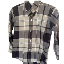 Brooks Brothers kids' plaid long-sleeved button-up shirt button-down 4-5 years