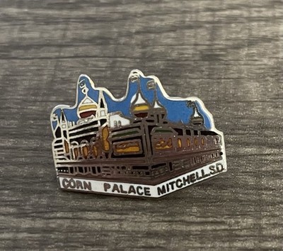 Corn Palace Mitchell, South Dakota Souvenir Lapel Hat Pin