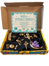 Disney Little Mermaid Golden Happy Meal Set Toy 1997 McDonalds Complete w/COA