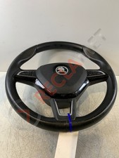 SKODA SUPERB 3V5 ESTATE (MKIII) STEERING WHEEL 3V0419091M CWE