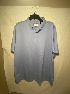 Modern Ambition Men's Light Blue Performance Polo Shirt