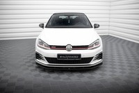 Maxton Design Frontlippe V.1 Passend FüR VW Golf GTI Mk7 Schwarz Hochglanz
