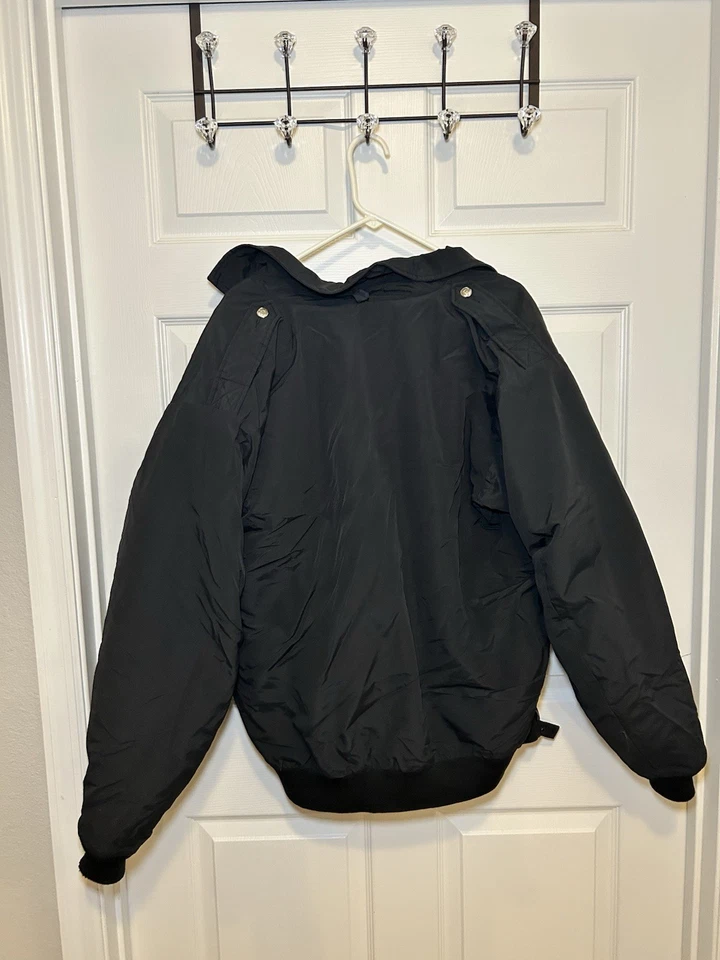 Blauer Men's XL  Black Lightweight Jacket with Removable Liner Police Security - Image 4 of 4