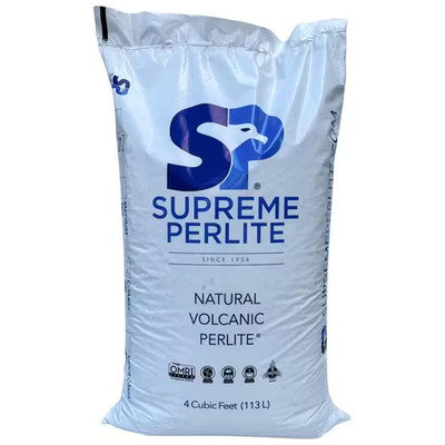 4 Cu. Ft. Medium Horticultural Perlite for Potting Soil Mixes