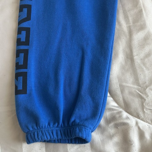 Victoria's Secret PINK Women's Cowl Neck Sweatshirt & Pants Size M Yale Blue - Picture 12 of 24