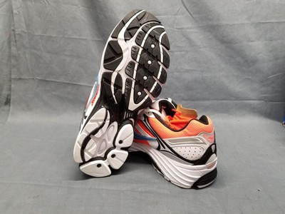 Saucony ProGrid Omni 9 Speed Shades Silver Orange Men\'s Size 11.5 NEW NO BOX! Saucony ProGrid Omni 9 Silver Orange Black Men main image 3