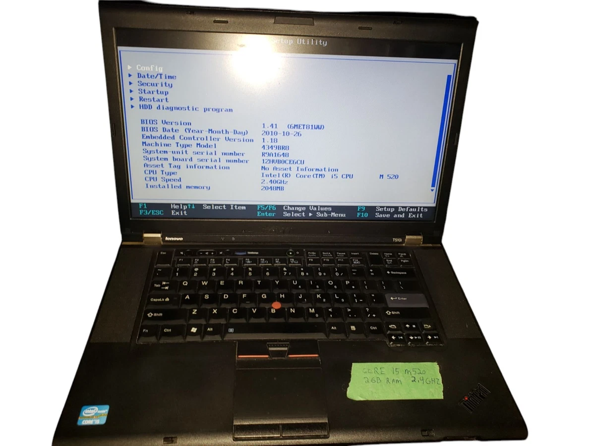 Lenovo ThinkPad T510 PC Notebooks/Laptops for Sale - Shop New