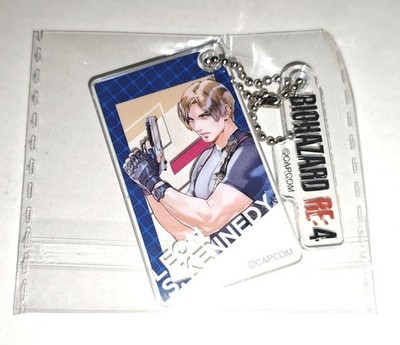 Resident Evil Leon S. Kennedy Acryl Schlüsselanhänger Capcom Store Chisato...