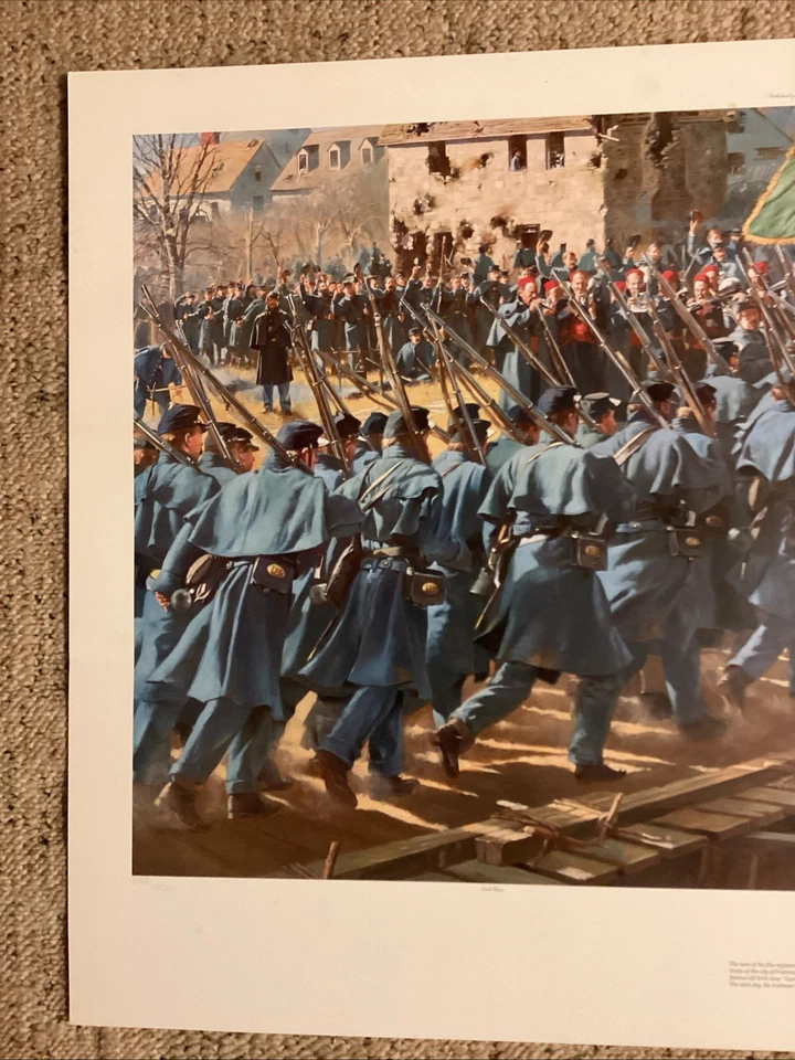 Don Troiani “Garryowen” Civil War Signed & Numbered Lithograph Print W/ COA 37”  - Image 2 of 4