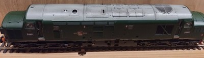 Bachmann Class 37 D6801 Br grün SYP verwittert Spur OO