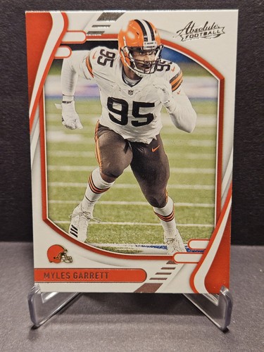 Myles Garrett #48 2021 Panini Absolute card