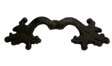 Drawer Pull Handle Fleur de Lis French Provincial 6 3/4 x 2 In Vintage Hardware