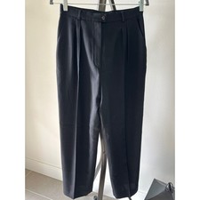 Jones New York Woman Petite Black Dress Pants Size 12P Career Slacks Stretch