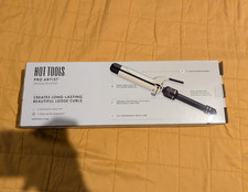 Hot Tools Pro Artist 24K Gold 1 1/4" Curling Iron 450 F Auto Shut-Off HT1149BG