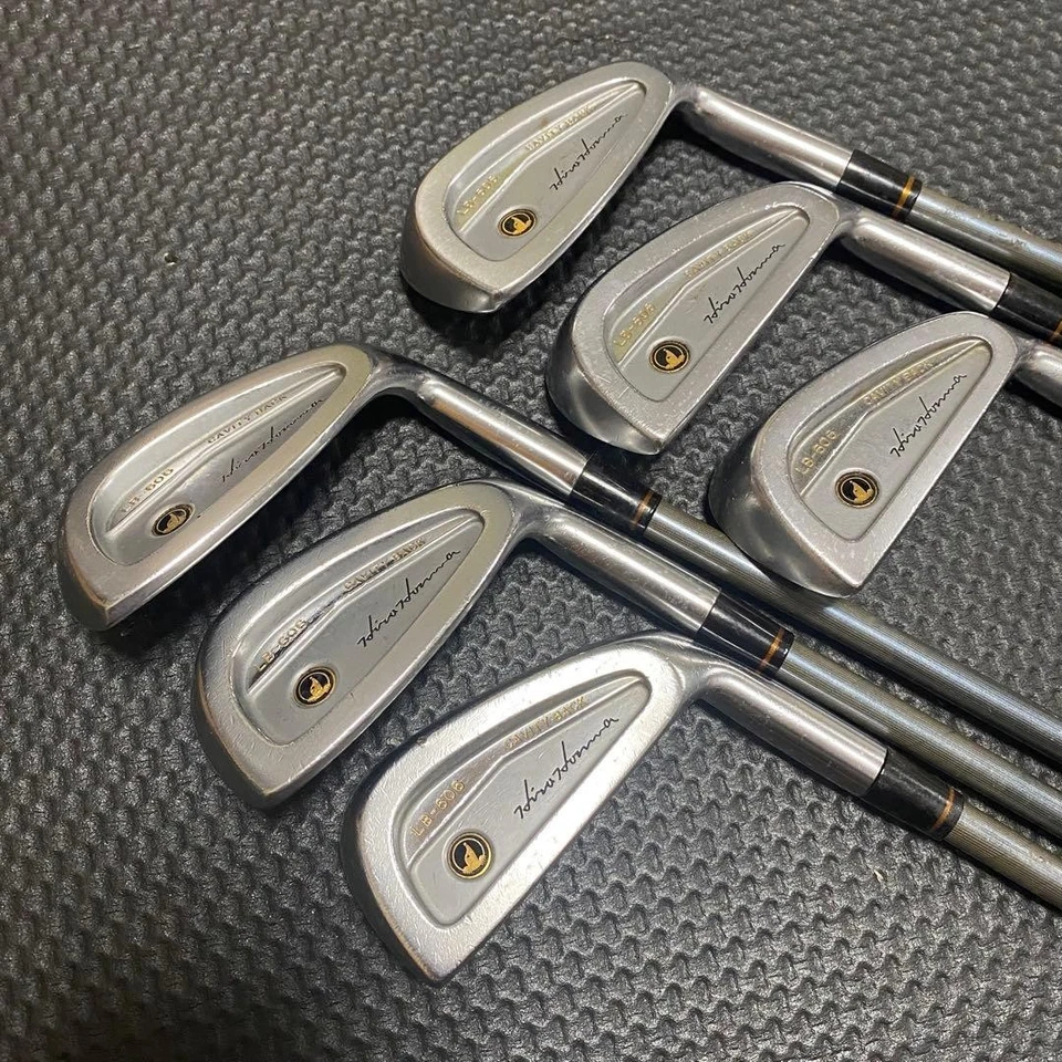 HONMA LB-606 Iron Set 5,6,7,8,9,11(6Clubs) Flex R-1 SUPER LIGHT TITANIUM CARBON - Image 2 of 4