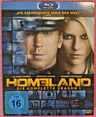   Homeland   Season 1 (2011)   Blu-ray   3 Discs   Digipak   FSK 16