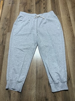 Champion Pants, Women's Size Large, Gray, Sweatpants, Tie Waist