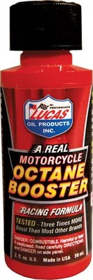 Lucas Racing Formula Octane Booster Fuel Additive 2oz Carb or EFI for Dual Sport