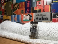 1x Vintage Telefunken◇DiamondBase GoldPin E88CC 6922 /SpecialEdtn RedTip /OEBox