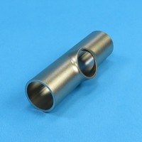 34Mm T-StüCk Ø 34Mm Rohr Abzweig Edelstahl V2A Matt / Ungeschliffen Verbinder Va
