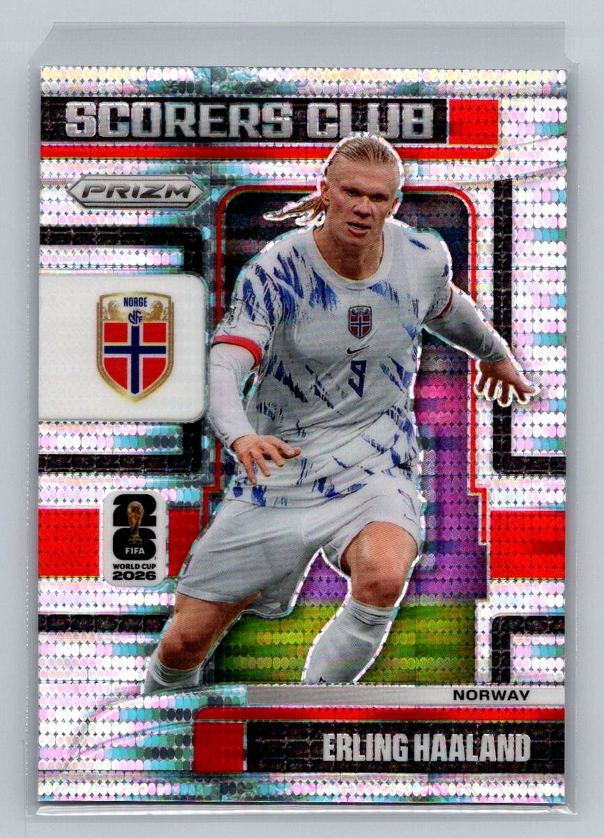 2026 Panini Prizm FIFA World Cup ERLING HAALAND #13 Preferred Prizm Norway