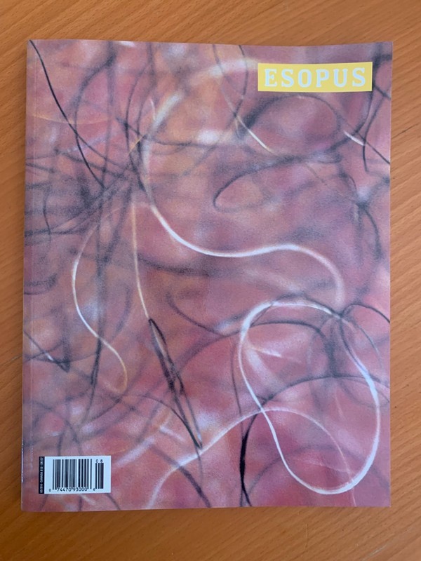 ESOPUS Magazine Number 8 2007 Neil Goldberg, Dawn Clements, Angus Trumble (w/ cd